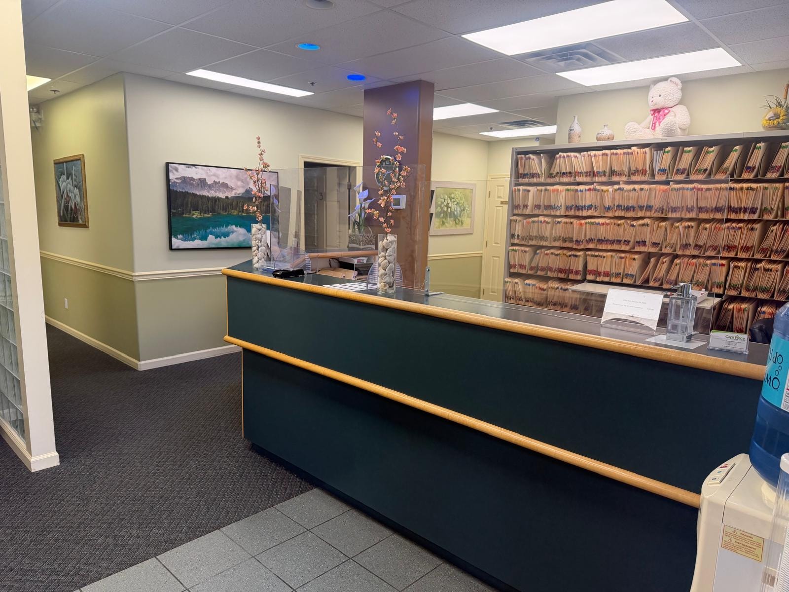 Care Place Wellness Centre reception desk
