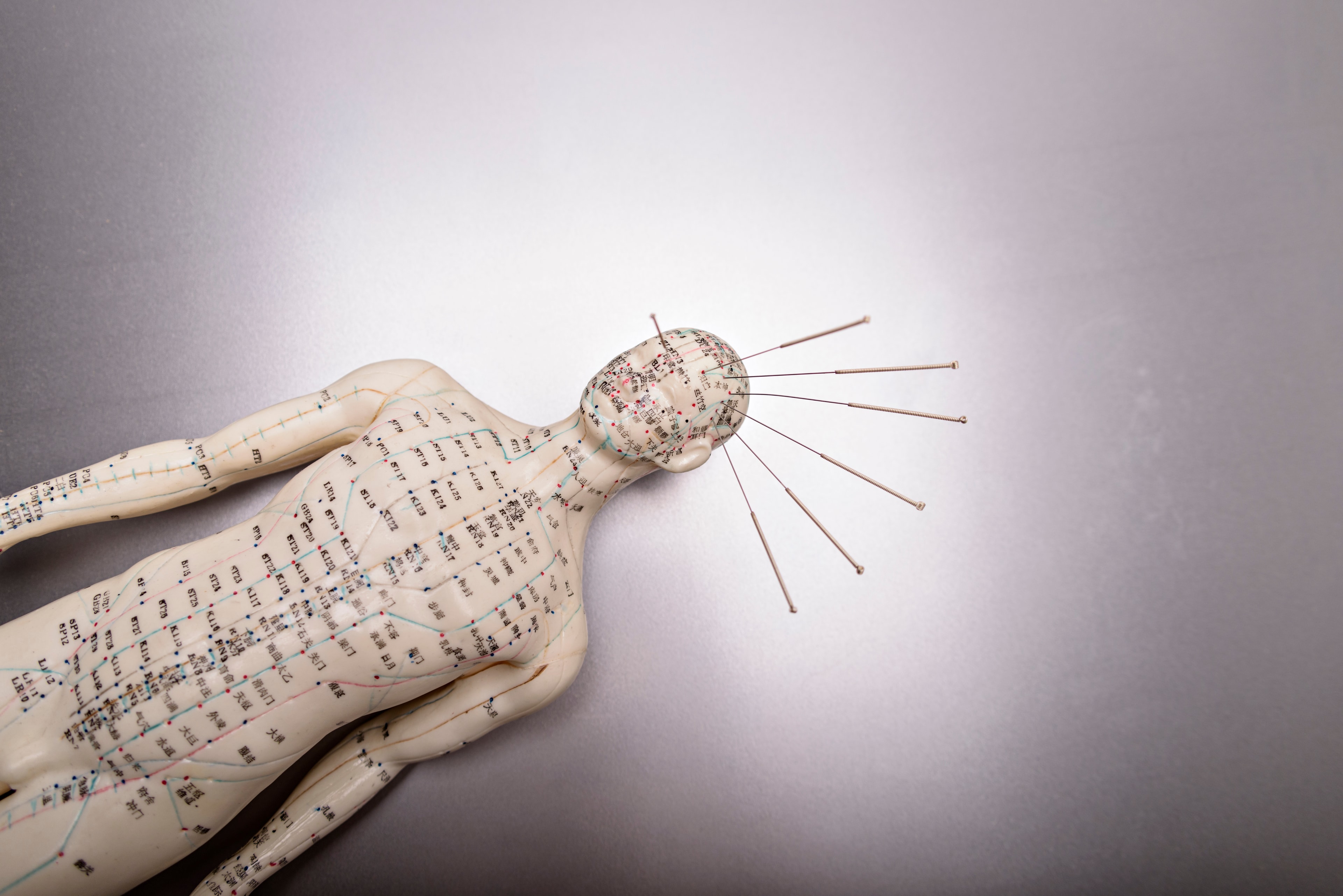 Caring acupuncture consultation